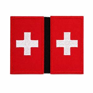lot 233 image: 2-Pack Red &amp White Cross Medical Patch (3.2 x 2)&nbsp