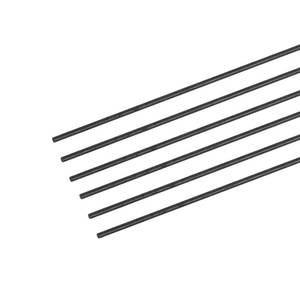 lot 234 image: Carbon Fiber Rod, 1.5mm x 300mm for RC Plane DIY Tool Wing Tube Quadcopter Arm, Pack of 6