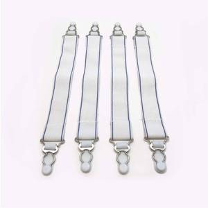 lot 271 image: &nbspBed Sheet Straps, For Use With All Fitted Sheet Sizes, 4-Pack