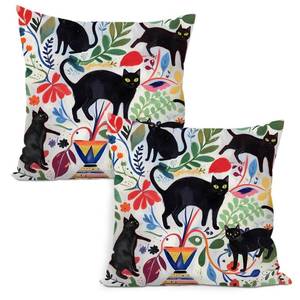lot 305 image: Cute Cat Pillow Covers&nbsp