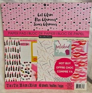 lot 320 image: Scrapbook Paper Pad