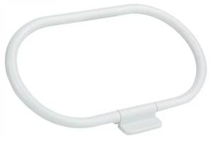 lot 5808 image: OSALADI Self-Adhesive Towel Holder Ring for Bathroom