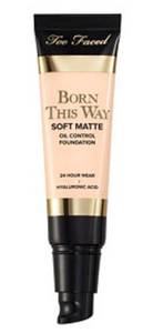 lot 5813 image: Too Faced Born This Way Soft Matte Oil Control Foundation - Retail $0