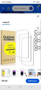 lot 5842 image: 33 Pack for iPhone 15 Pro Max Screen Protector and Camera Lens Protector, 9H Hardness HD Tempered Glass Screen Protector for iPhone 15 Pro Max, Easy Installation, Bubble Free&nbsp