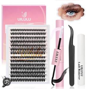 lot 5850 image: Uilulu Lash Clusters Individual Lashes D Curl 30 Pieces&nbsp