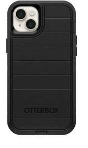 lot 5866 image: OtterBox Defender Series Screenless Edition Case for iPhone 14 Plus (Only) - Case Only - Microbial Defense Protection - Non-Retail Packaging - (Black) - Retail $14