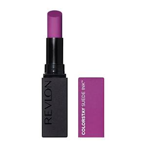 lot 5896 image: Revlon Lipstick, ColorStay Suede Ink, Built-in Primer, Infused with Vitamin E, Waterproof, Smudge-proof, Matte Color, 013 Stir The Pot, 0.09 oz - Retail $9