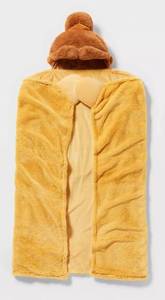 lot 5899 image: Princess Belle Kids Hooded Blanket - The Disney Collection by Pillowfort - Retail $25