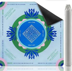 lot 5935 image: Mahjong Mat with Rules, 32 inch Neoprene - Retail $27