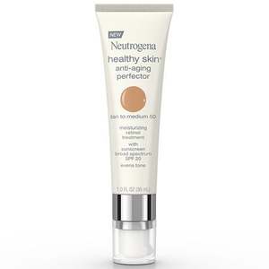 lot 2035 image: Neutrogena Healthy Skin Anti-Aging Moisturizer  TanMedium  1 fl. oz - Retail $45