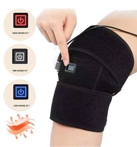USB Heated Knee Wrap Adjustable Thermal Brace Electric Heating Pad - Retail: $40