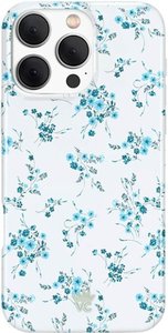lot 2068 image: VELVET CAVIAR iPhone 16 Pro MagSafe Case - French Blue Floral - Retail $40