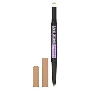 lot 2092 image: Maybelline Express Brow 2-In-1 Pencil and Powder Eyebrow Makeup  Light Blonde - Retail $13