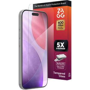 lot 2135 image: ZAGG Apple iPhone 17 Pro Screen Protector Glass Defense - Retail $25