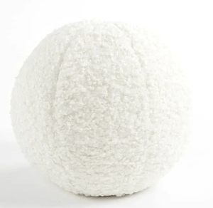 lot 2137 image: Lush Decor Neo Boucle Sphere Ball Throw Pillow - Retail $29