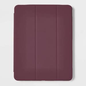 lot 2170 image: Apple iPad Pro 13 (M4) Case - heyday Dark Cherry Tablet Cover for 7th Gen - Retail $35