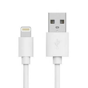 lot 2182 image: Just Wireless 6 TPU Lightning to USB-A Cable - PINK - Retail $28