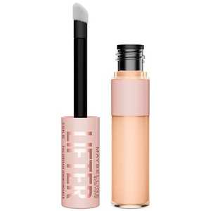 lot 2286 image: Maybelline Lifter Full Coverage Serum Concealer with Peptides & Caffeine - 15 - 0.33 fl oz Eyes & Face, Vegan, Noncomedogenic - Retail $15