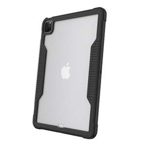 lot 2320 image: onn. Slim Rugged Tablet Case for iPad Pro 11  (1st  2nd  3rd  4th generation)  10.9  iPad Air (4th  5th generation) - BlackClear - Retail $17