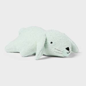 lot 2361 image: Bunny Weighted Plush Kids Throw Pillow Mint - Pillowfort - Retail $25