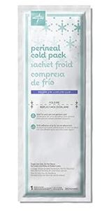 lot 2373 image: 6 pk Medline Deluxe Perineal Cold Packs with Adhesive Strip, 4.5 x 14.25 postpartum, great for new moms  - Retail $30