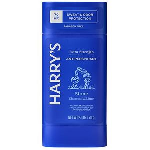 lot 2398 image: Harry s Extra-Strength Antiperspirant Deodorant for Men  Sweat and Odor Protection  Stone  2.5 oz - Retail $14