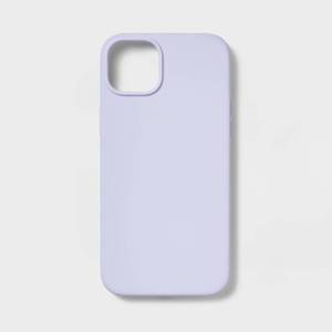 lot 2574 image: iPhone 15 PlusiPhone 14 Plus Silicone Case with MagSafe - heydaySoft Purple - Retail $20