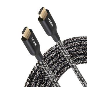 lot 2525 image: Philips 10 Elite Premium High-Speed HDMI Cable with Ethernet, 4K 60Hz - Braided Male-to-Male AV Cord - Retail $27