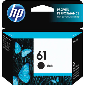 lot 2551 image: HP 61 Black Original Ink Cartridge  170 pages  CH561WN#140 - Retail $28