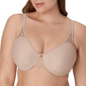 lot 2558 image: Bali womens Passion For Comfort Minimizer Underwire Bra,Toffee, 42C - Retail $28