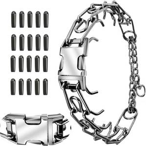 lot 2566 image: Anti-Tangling Collar, Quick Release Buckle Dog Collar, Adjustable Collar for Small, Medium & Large - Retail $30