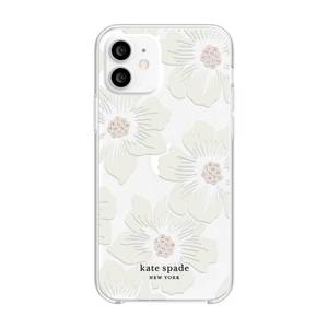 lot 2421 image: Kate Spade New York Apple iPhone 12iPhone 12 Pro Protective Case - Hollyhock Floral - Retail $45