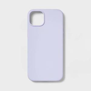 lot 2609 image: iPhone 15 PlusiPhone 14 Plus Silicone Case with MagSafe - heyday Soft Purple - Retail $20