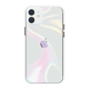 lot 2624 image: onn. Phone Case for iPhone 12  iPhone 12 Pro - Iridescent Illusion - Retail $13