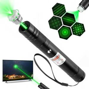 lot 2729 image: JANHER Long Range Red Laser Pointer, Laser Pointer High Power, Red Lazer Pointer Rechargeable for Hiking, Cat Laser Toy USB Charge - Retail $5