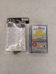 lot 17161 image: Small Miscellaneous Lot, Pipe Repair And JB Weld
