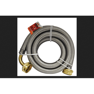 lot 17210 image: Ace 34 in. Stainless Steel Washing Machine Supply Line 60 in, 3 Pack