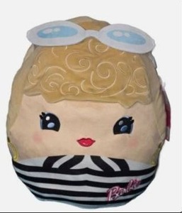lot 17212 image: Barbie Cuutopia 14-inch Plush Pillow