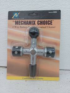 lot 17277 image: Mechanix Choice 4 Way Battery Post And Terminal Cleaner, 9 Pack