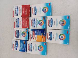 lot 17293 image: 10 Pack Various Types Of Mucinex