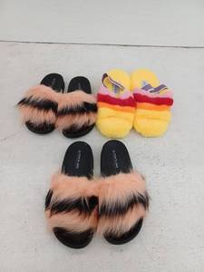 lot 17318 image: Portland Lot Of 3 Womens Slippers, 8M