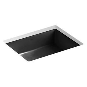 lot 17375 image: Kohler Verticyl K2882 Rectangle Undermount Bathroom Sink