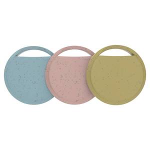 lot 13708 image: Android Air Tracker Tag 4 Pack for Luggage Tracker Tags Works with Find Hub App, Bluetooth Tracker Tag Key Finder and Item Locator for Wallets, Backpack, Suitcases, Replaceable Battery - Retail $24