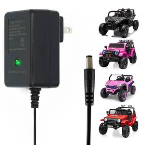 lot 13741 image: 24V Charger for Ride on Toys 24 Volt Battery Charger for Disney Princess Carriage, Toyota Tundra,Dynacraft,SUV Ride-Ons Car Supply Power Adapter - Retail $12