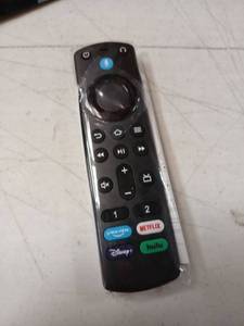 lot 13754 image: Voice Remote Replacement Control Compatible with All FireSeries, for Stick 4K Max4K (1st2nd Gen) & All Fire-TCL TVs Cube, TVs Stick (2nd3rd Gen)LiteQLED, and Insignia Pioneer HD Omni Series - Retail $9