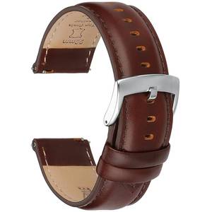 lot 13782 image: CORROPELLE Leather Watch Bands Quick Release, Elegant Top Grain Leather Watch Straps Band Replacement for Men and Women, Watch and Smartwatch, Choice of Width 18mm 19mm 20mm 21mm 22mm - Retail $22
