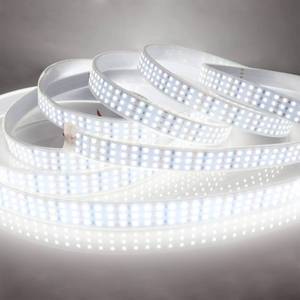 lot 13785 image: LEDENET 16.4Ft Super Bright Triple Row LED Strip Lights, Daylight White 6000K DC12V 1800LEDs Dimmable Flexible Truck LED Tape Lights, Outdoor Waterproof IP67 Wheel Light Strips - Retail $30
