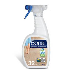 lot 13840 image: Bona Cleaning Products Wood Cleaner Spray  Mop Multi Purpose Floor Cleaner - Unscented - 32oz Ammonia-Free, Paraben-Free, Dye-Free