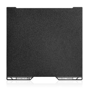 lot 13845 image: 355 x 346mm PEI Build Plate for Bambu Lab H2DH2S,Dual Sided Textured,Good Adhesion Heated Bed,Easy Model Removal Spring Steel Plate Compatible with Bambu Labs H2D AMS ComboH2S 3D Printers - Retail $29