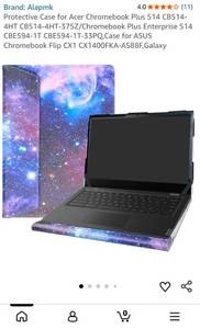lot 5107 image: Alapmk Protective Case for Acer Chromebook Plus 514 CB514-4HT